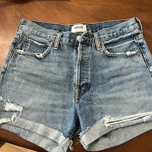 Agolde Parker Vintage cut-off shorts